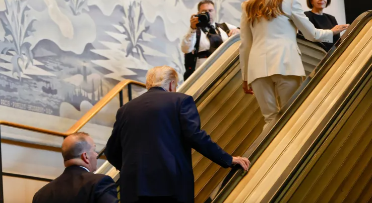 PBB Bantah Sabotase Eskalator Tak Berfungsi Sesaat Sebelum Trump Pidato